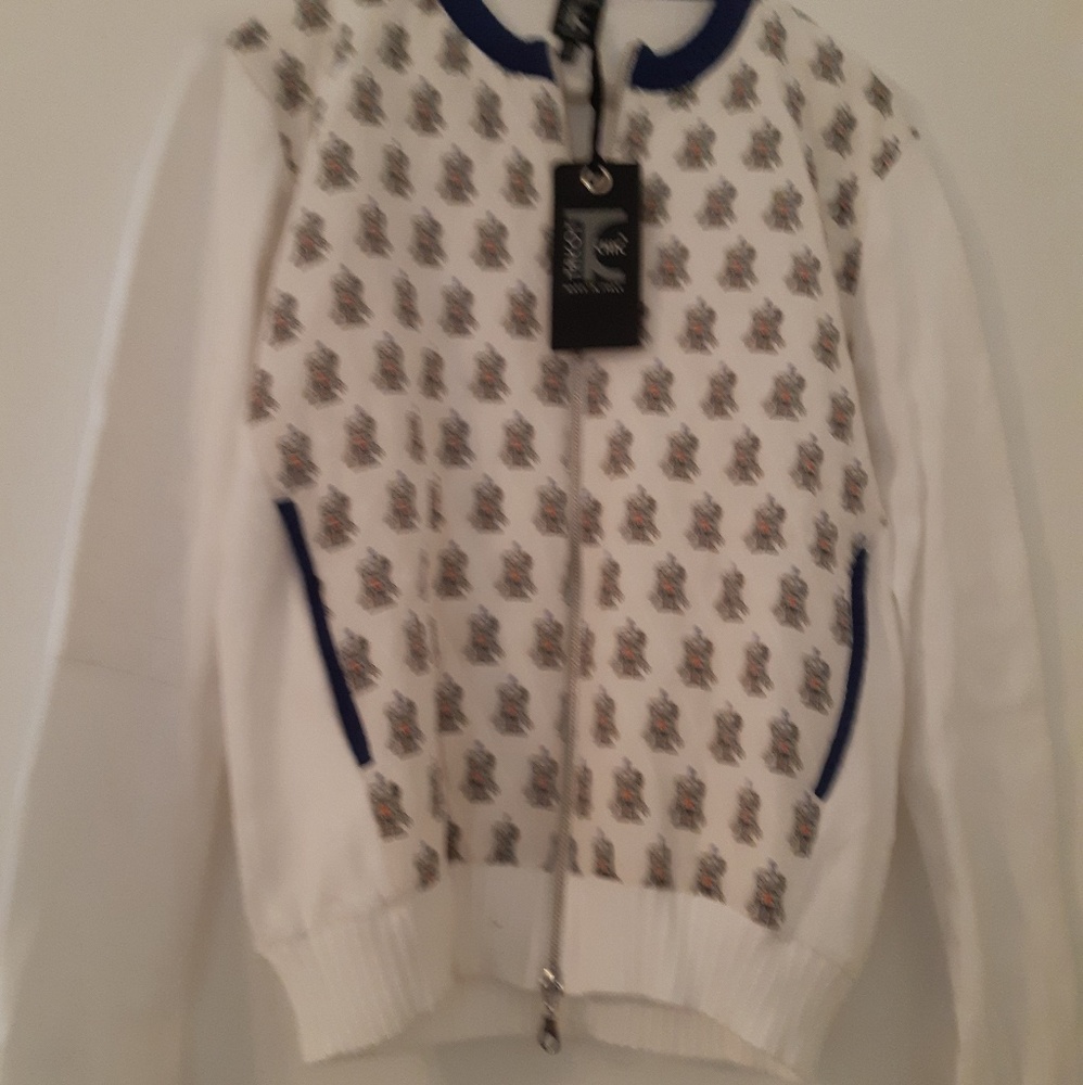 Cotton and silk sweater